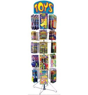 30Prong Spinner Rack with Header Card