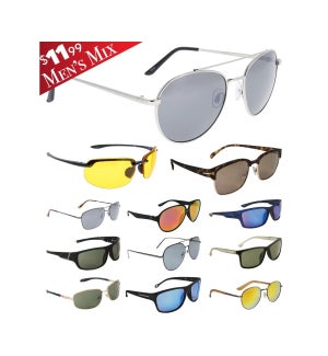 $11.99 Men's iShield Sunglasses