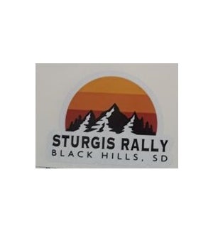 Sturgis Sunset View Sticker
