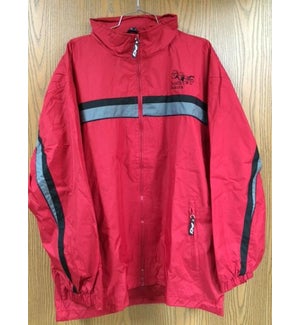 SD Red Windbreaker jacket