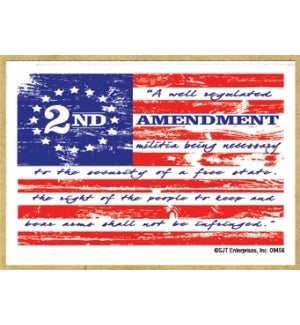 2nd Amendment American Flag Magnet
