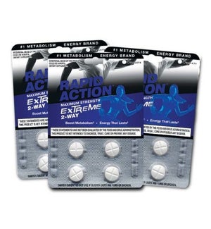 RAPID ACTION EXTREME 4CT CARDS 24/DSP