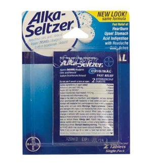 ALKA SELTZER SELECT ONE 2PK DSP BOX 12/DSP