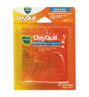 DAYQUIL SEVERE SELECT ONE 2PK BX 12/DSP