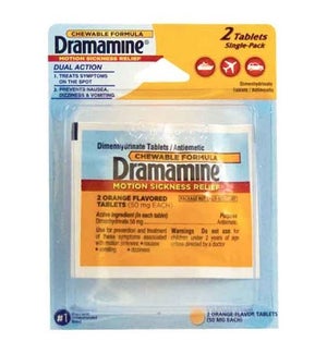 DRAMAMINE SELECT ONE 2PK DSP BOX 12/DSP