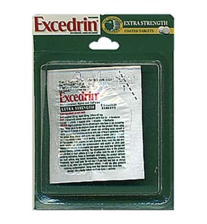 EXCEDRIN SELECT ONE 2PK DSP BOX 12/DSP