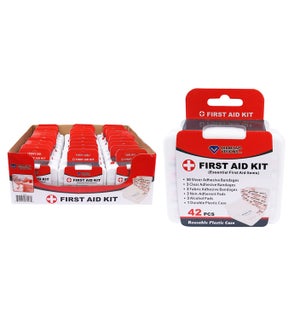 First Aid Kit 42 PC