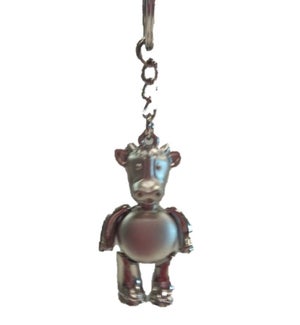 Key Ring - Cow With Moveable Parts