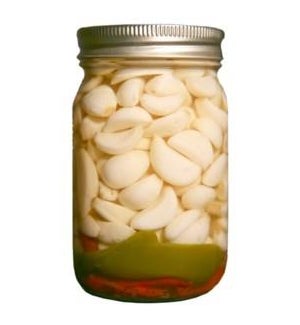 Spicy Pickled Garlic 16 oz