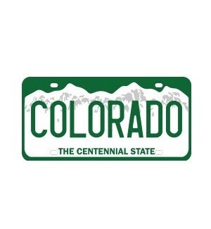 Colorado License Plate Magnet
