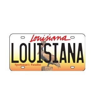 Louisiana License Plate Magnet