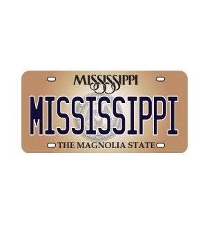 Mississippi License Plate Magnet