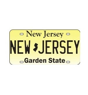 New Jersey License Plate Magnet