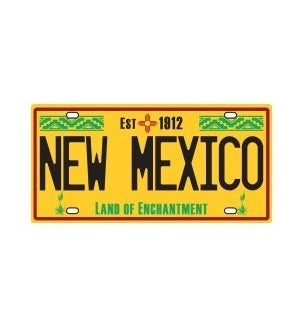 New Mexico License Plate Magnet