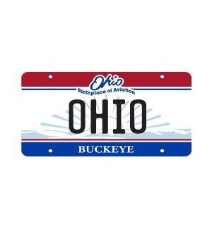 Ohio License Plate Magnet