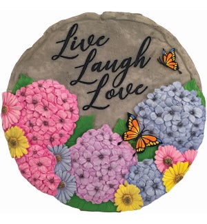 LIVE LOVE LAUGH STEPPING STONE