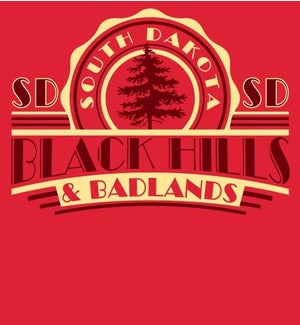 Black Hills Tee- Red Parlor - S
