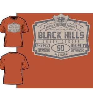 Black Hills Tee- Tough Orange -S