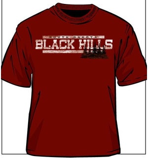 Black Hills Tee- Timberland Cardinal Red - S