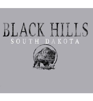 Black Hills Tee- BH SD Grey - S