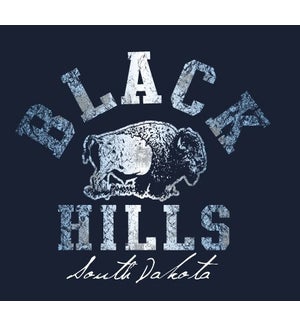 Black Hills Tee- Dirty Wash Navy- S