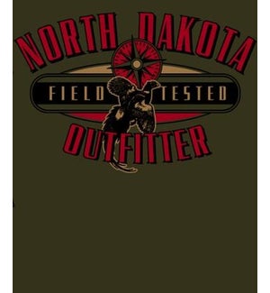 ND Pheasant Outfitter Green Tee M