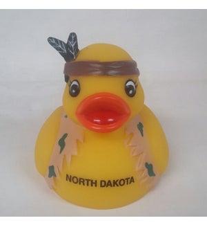 AD0008 North Dakota Indian Rubber Duck