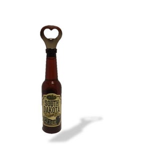 SD Lg. Beer bottle Shape-Bottle opener Magnet