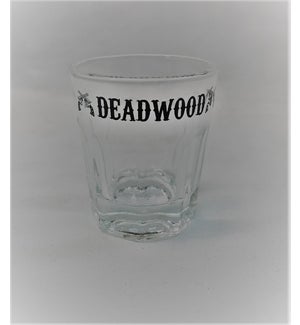 Small Deadwood Whiskey Shot Glass