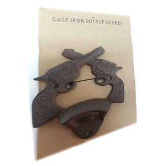 Deadwood Cast Iron Wall-Mount Bottle Opener