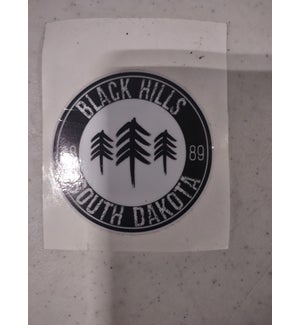 Black Hills Sticker 3 trees