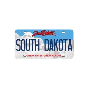 065-State License Plate Magne