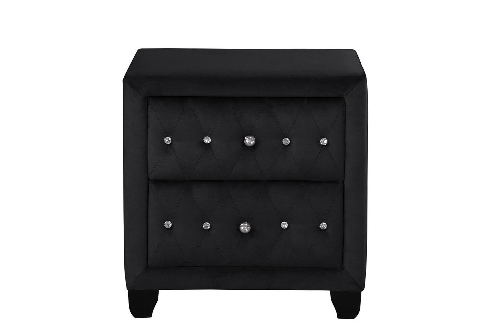 sophia nightstand black