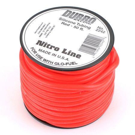 Dubro 204 30Ft Large Super Blue Spool Silicone Fuel Tubing 1/8" Inner Dia