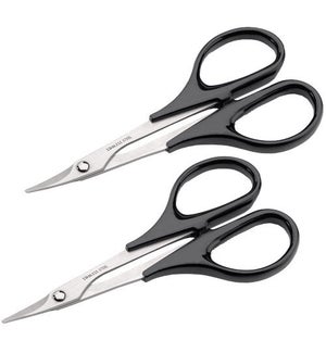Scissors (Straight) & Scissors (Curved) Set 1 ea./pkg