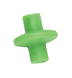 Kisser Button - Lime Green / SLIDE ON (1/pkg.)*