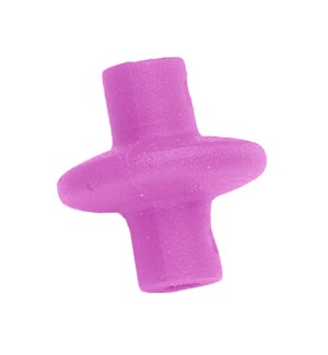 Kisser Button - Purple / SLIDE ON (6/pkg.)*