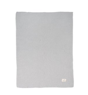 Classic Crochet Knitted Single Kitchen Towel Grey