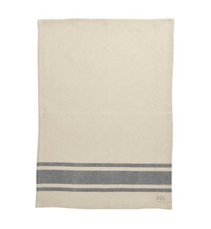 Bistro Stripe Single Kitchen Towel Blue