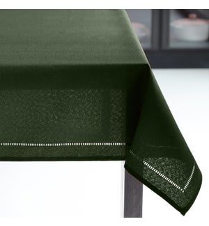 Hemstitch Table Cloth 52x70 Forest