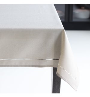 Hemstitch Table Cloth 52x70 Linen