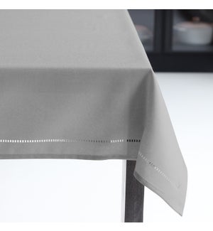 Hemstitch Table Cloth 60x90 Grey