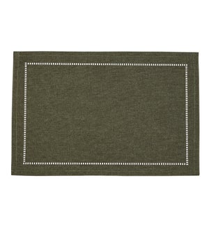Hemstitch Placemat Forest