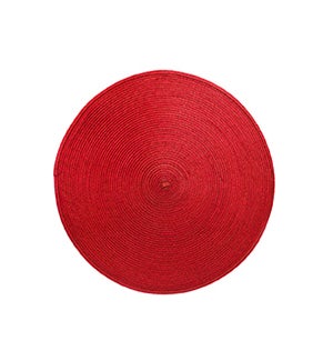 Rotunda Woven Placemat Red