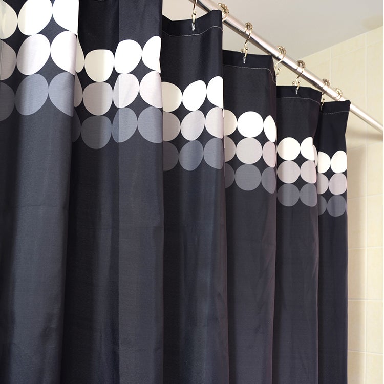 short width shower curtain