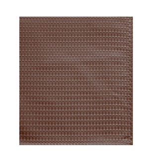 Hotel Lux Shower Curtain Chocolate