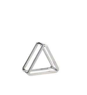 Triangle Napkin Ring Silver