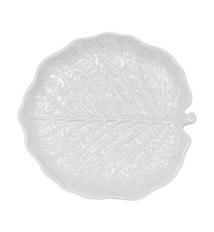 Leaf Platter Medium White