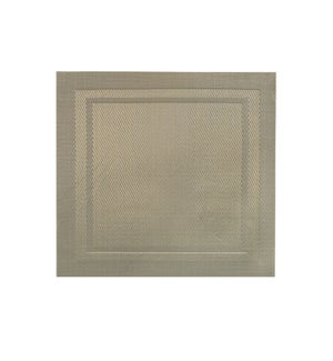 Lustre Square Placemat Champagne