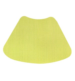 Trace Basketweave Wedge Placemat Yellow